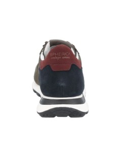 Geox V SERIES Sneakers Camoscio e Nylon Militare Blu