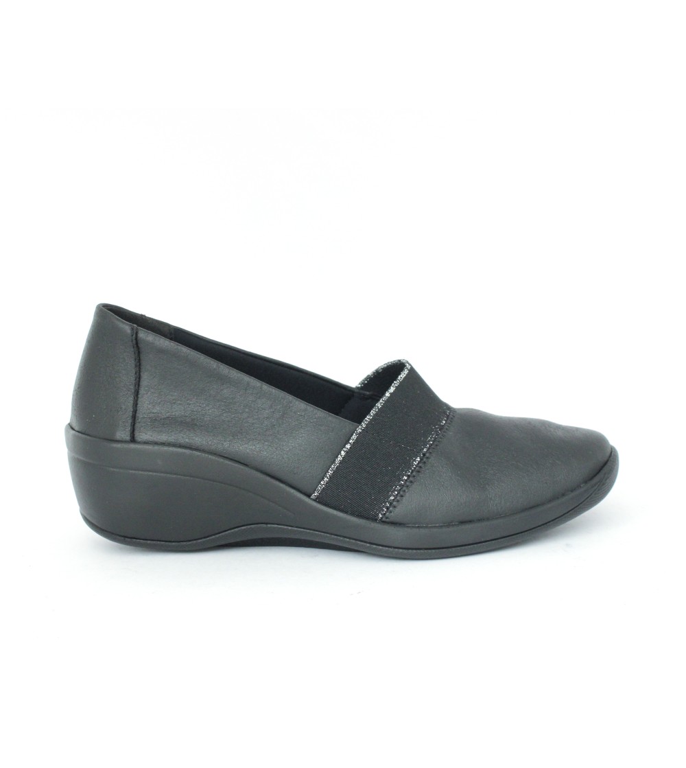 Arcopedico Mocassino Slipon Elastico Lytec Nero