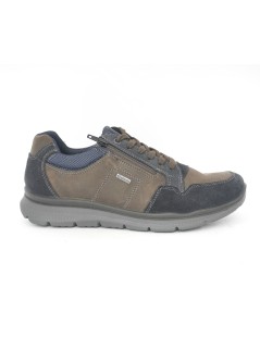 Ara Shoes Sneakers Vaschetta Zip Goretex Blu Marrone