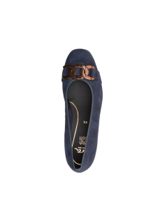 Ara Shoes Decollette Tacco Medio con Catena Blu Notte