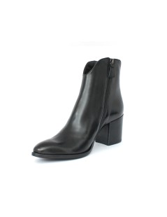 Triver Flight Texano Tacco Medio Zip Laterale Nero