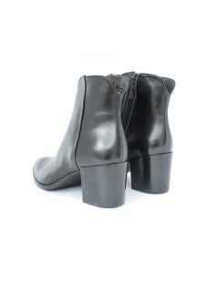 Triver Flight Texano Tacco Medio Zip Laterale Nero