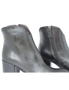 Triver Flight Texano Tacco Medio Zip Laterale Nero