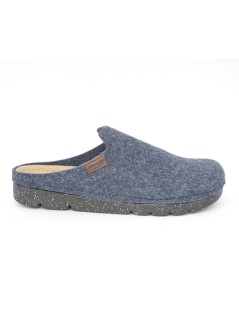 Grunland Ciabatta Vegan Sabot Liscio Blu