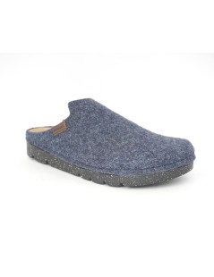 Grunland Ciabatta Vegan Sabot Liscio Blu