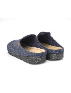 Grunland Ciabatta Vegan Sabot Liscio Blu