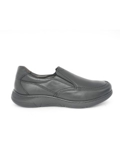 Boomerang Mocassini Slipon Plantare Fondo Sportivo Pelle Nero