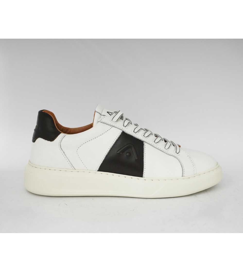 Ambitious Sneakers Vaschetta Media Bianco Marrone