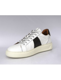 Ambitious Sneakers Vaschetta Media Bianco Marrone