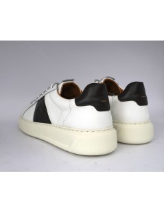 Ambitious Sneakers Vaschetta Media Bianco Marrone
