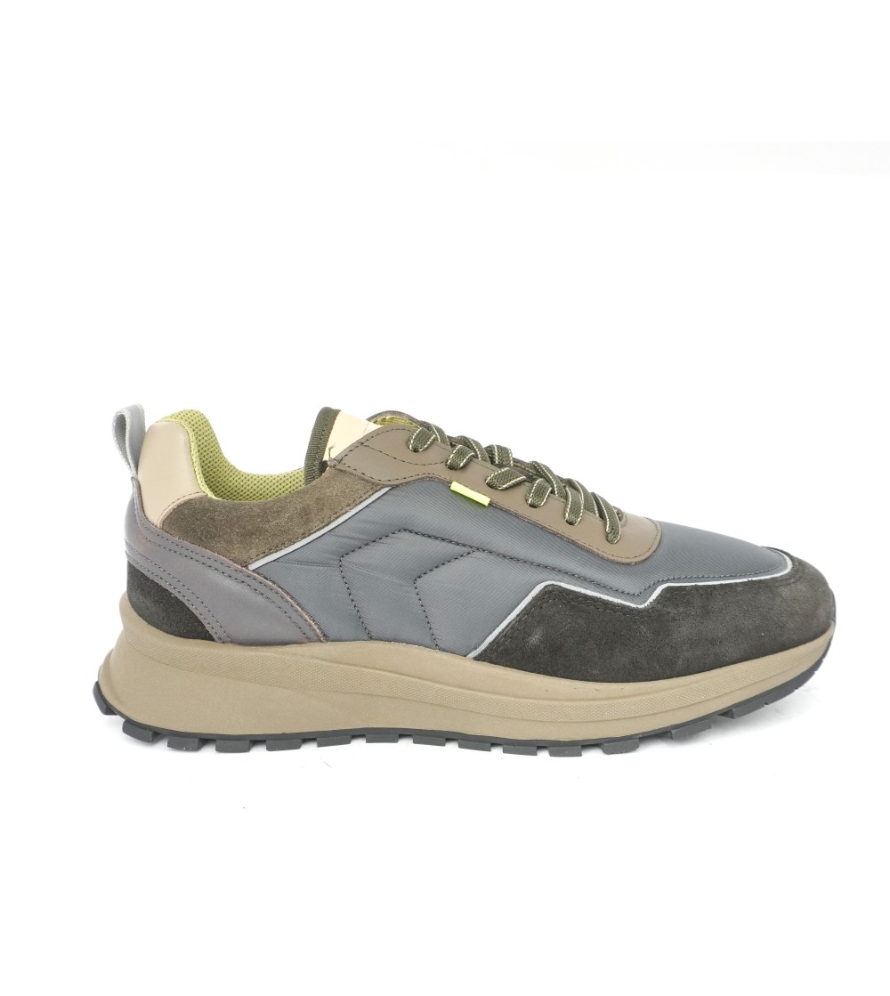Ambitious Sneakers Vaschetta Alta 3 Colori Marrone