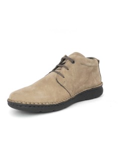 Boomerang Polacchine Uomo Ideal Camoscio Liscio Tortora