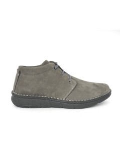 Boomerang Polacchine Uomo Ideal Camoscio Antracite