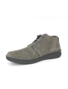 Boomerang Polacchine Uomo Ideal Camoscio Antracite