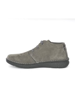 Boomerang Polacchine Uomo Ideal Camoscio Antracite
