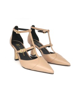 Andrea Pinto Decollette Charleston Braccialetti Fibbie Visone