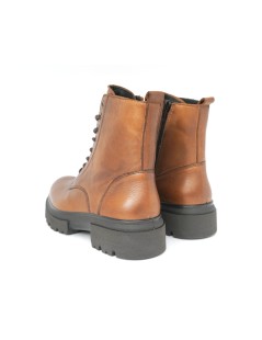 Grunland Anfibio Donna Fondo Medio Zip Nappa Cuoio