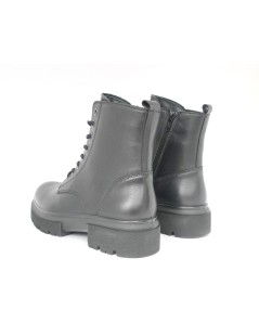 Grunland Anfibio Donna Fondo Medio Zip Nappa Nero