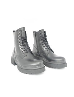 Grunland Anfibio Donna Fondo Medio Zip Nappa Nero