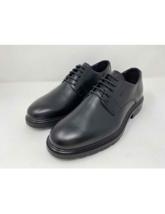IGI &Co Scarpa Bassa Stringata Liscia Fondo Gomma Nero