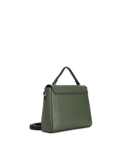 CAFèNOIR Bauletto Patta Gancio Logo Laserato Verde