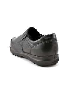 Enval Soft Mocassino Vaschetta Elastici Memory Nero