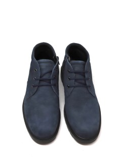 Enval Soft Polacchine Liscio Carro Zip Goretex Blu