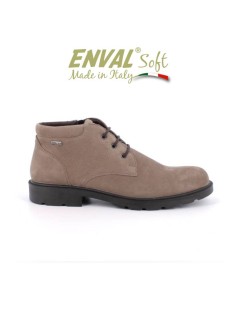 Enval Soft Polacchine Liscio Carro Zip Goretex Fango