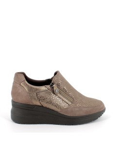 Enval Soft Slipon Zeppa Media Zip Vaschetta Fango