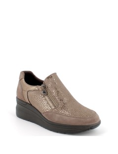 Enval Soft Slipon Zeppa Media Zip Vaschetta Fango