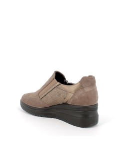 Enval Soft Slipon Zeppa Media Zip Vaschetta Fango