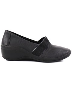 Arcopedico Mocassino Slipon Fascia Elastico Class Nero