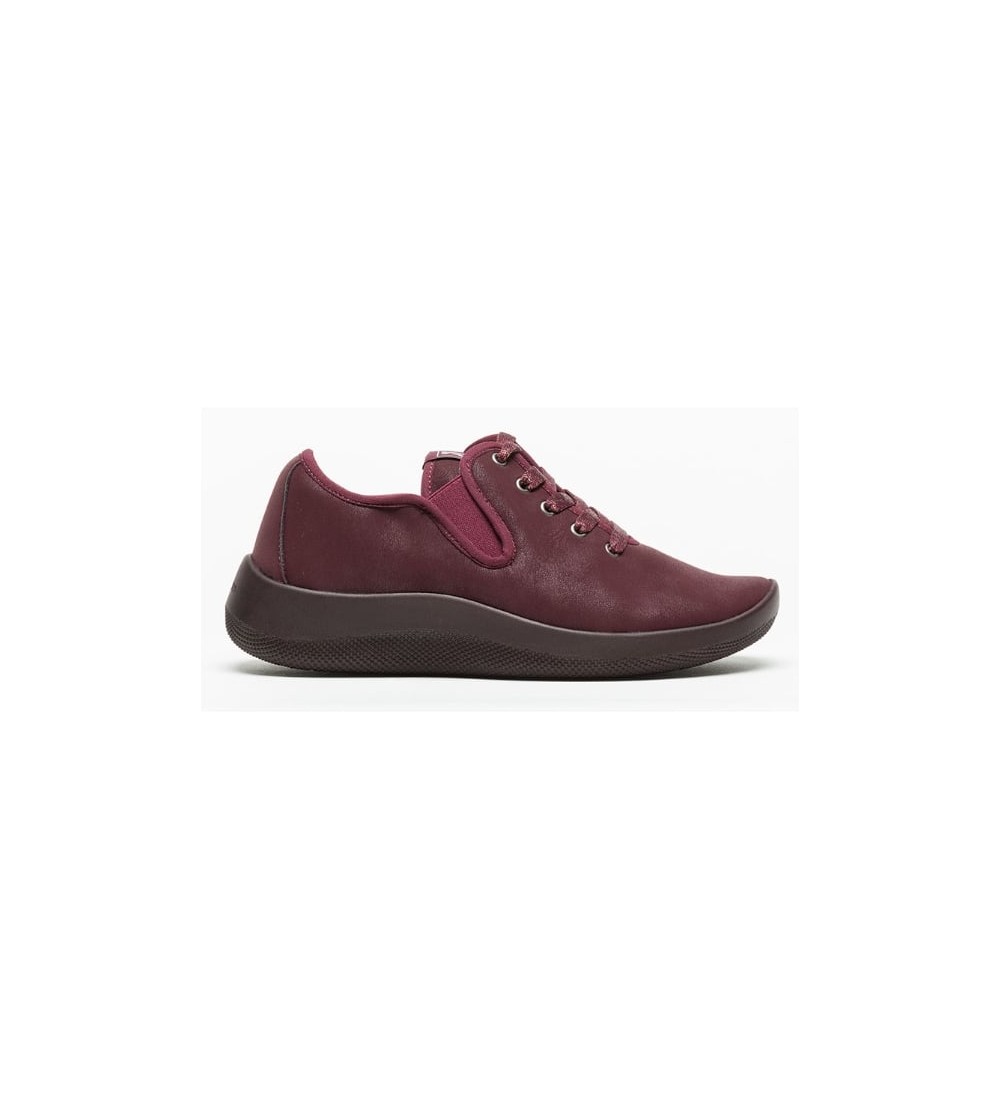 Arcopedico 4296 Sneakers Media Elastico Laterale Bordeaux