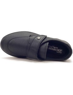 Arcopedico Mezzo Polacchino Velcro Zeppa Media Nero