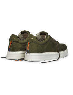 Barracuda Sneakers Cassetta Vaschetta Nabuk Oliva