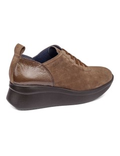Callaghan Sneakers Zeppa Alta Liscia Elastici Tartufo