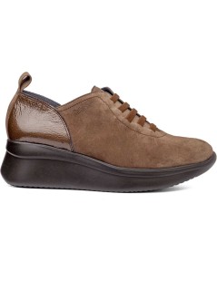 Callaghan Sneakers Zeppa Alta Liscia Elastici Tartufo