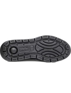 Callaghan Sneakers Zeppa Alta Vaschetta Tessuto Nero