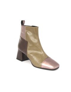 Le Gazzelle Tronchetti Tacco Medio Optical Multicolor Verde