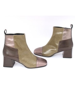 Le Gazzelle Tronchetti Tacco Medio Optical Multicolor Verde