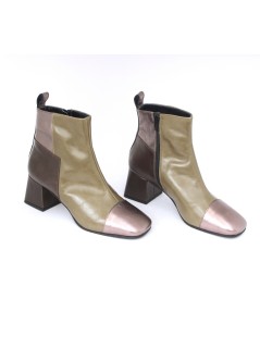 Le Gazzelle Tronchetti Tacco Medio Optical Multicolor Verde