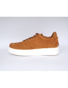 Barracuda Sneakers Cassetta Doppia Vaschetta Nabuk Brandy