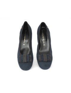 Donna Serena Decollette Media Class Fiocco Blu