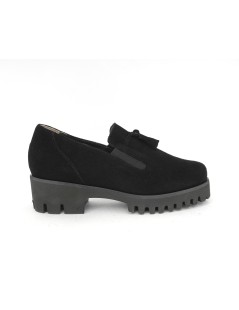 F.lli Tomasi Slipon Carro Medio Nappine Nero