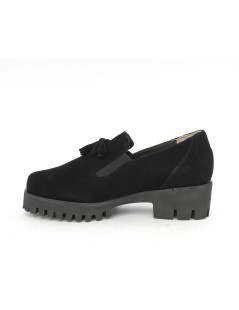 F.lli Tomasi Slipon Carro Medio Nappine Nero