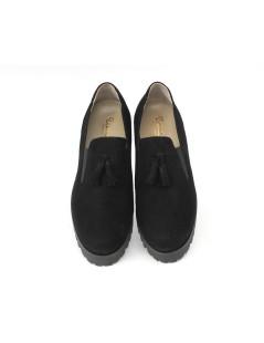 F.lli Tomasi Slipon Carro Medio Nappine Nero