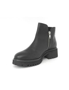 F.lli Tomasi Tronchetto Medio 2 Zip Extra Light Nappa Nero