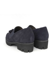 F.lli Tomasi Mocassino Slipon Nappine Carro Medio Blu