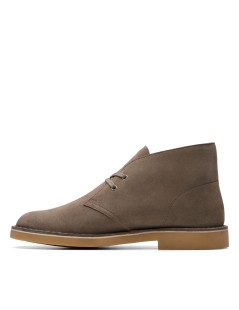 Clarks Polacchine Uomo Desert Boot 2 Camoscio Stone