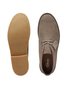 Clarks Polacchine Uomo Desert Boot 2 Camoscio Stone